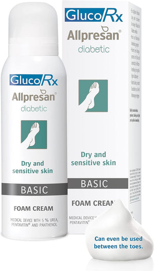 Allpresan Diabetic Foot Foam Cream 125ml