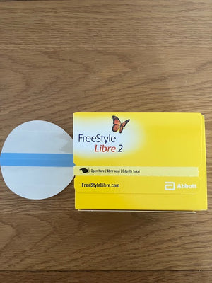 Freestyle Libre 2 Sensor with a FREE waterproof Cover x1