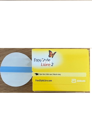 Freestyle Libre 2 Sensor with a FREE waterproof Cover x1