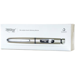 Allstar Pro Reusable Insulin Delivery Device Silver Pen By SANOFI