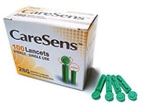 CareSens 28g Sterile Lancets Single Use (Pack of 100)