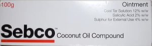 Sebco Coconut Oil Ointment 100g - free postage