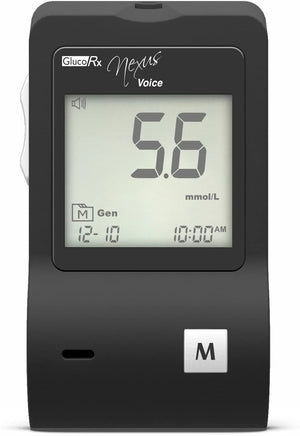 GlucoRx Nexus Voice TD-4280 Glucose monitoring system