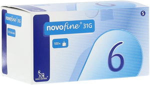 Novofine 6 Cannulas 0.25 x 6 mm (Pack of 100)