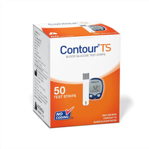 Contour TS blood Glucose Test Strips (Pack of 50)