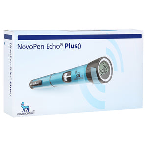 Novopen Echo Plus, reusable insulin injection pen Blue or Red