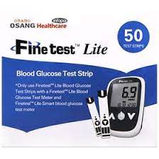 Finetest Lite Blood Glucose Test Strips (50 Test Strips)