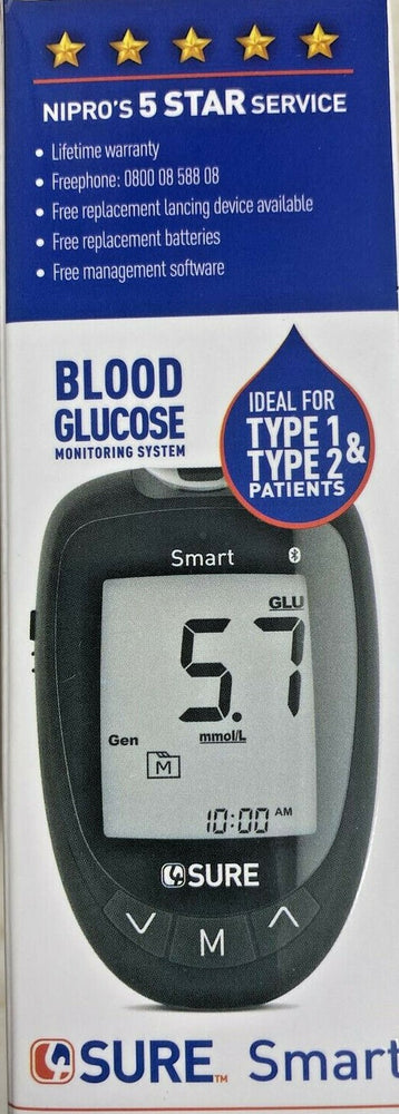 4Sure Smart Blood Glucose Diabetic Monitoring System